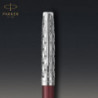 Ручка кулькова Parker SONNET Metal & Red Lacquer CT BP 68 332