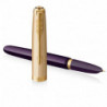 Ручка перова Parker PARKER 51 Deluxe Plum GT FP18 F 57 111