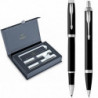 Набор Parker IM Matte Black CT RB+BP (роллер + шариковая)