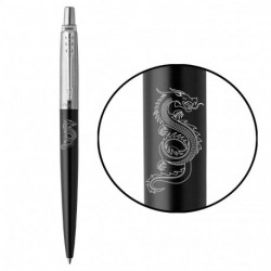 Ручка шариковая Parker JOTTER ZODIAC Bond Street Black CT BP Деревянный Дракон 16232_Z302w