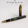 Ручка-роллер Parker IM ZODIAC Black GT RB Зеленый Деревянный Дракон 22022_Z3314u