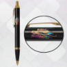 Ручка кулькова Parker IM ZODIAC Black GT BP Яскравий Дракон 22032_Z3330u