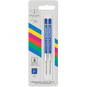 Стрижні Parker QuinkFlow кульк. син. F блістер 2шт 10 261BLU2