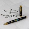 Ручка-ролер Parker IM UKRAINE Black GT RB Тризуб синьо-жовтий 22022_T0016u