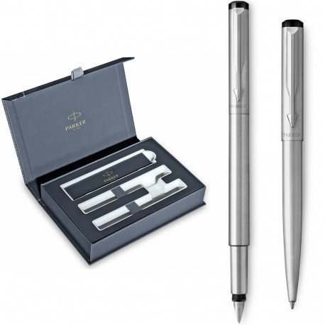 Набір Parker VECTOR Stainless Steel FP+BP (перова + кулькова)