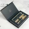 Набор Parker JOTTER XL Monochrome Gold GT BP + Matt Black & Gold GT BP (2 шариковые ручки)