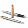 Набір Parker JOTTER Stainless Steel GT FP+BP (перова + кулькова)