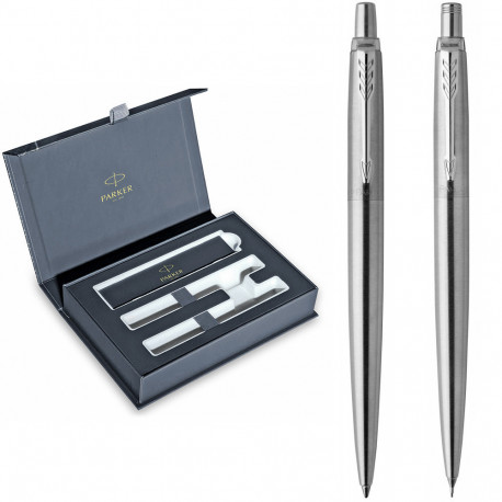 Набір Parker JOTTER Stainless Steel CT BP+PCL (кулькова + олівець)