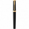 Набір Parker INGENUITY Black Lacquer GT FP F (перова ручка + блокнот Parker)