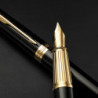 Набір Parker INGENUITY Black Lacquer GT FP F (перова ручка + блокнот Parker)