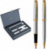 Набор Parker SONNET Stainless Steel GT RB+BP (роллер + шариковая)