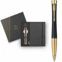 Набор Parker URBAN Muted Black GT BP (шариковая ручка + блокнот Parker)