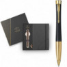 Набор Parker URBAN Muted Black GT BP (шариковая ручка + блокнот Parker)