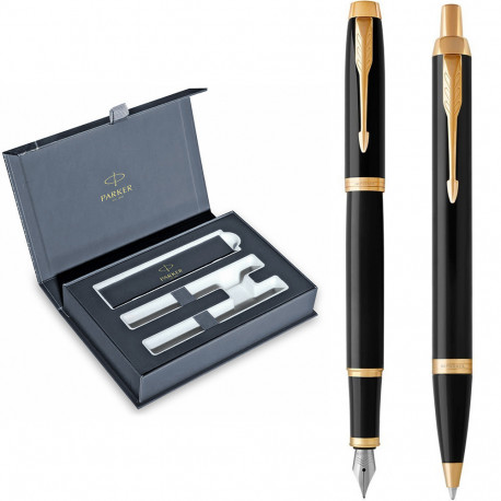 Набор Parker IM Black GT FP+BP (перьевая + шариковая)