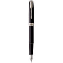 Ручка перова Parker SONNET Black Lacquer CT FP M 86 114