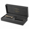 Ручка перьевая Parker INGENUITY Black Lacquer GT FP F 60 011