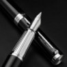 Ручка перова Parker INGENUITY Black Lacquer CT FP F 60 111