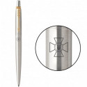 Ручка шариковая Parker JOTTER SPECIAL Stainless Steel GT BP Эмблема СБУ 16032_P003b