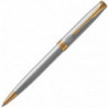 Ручка кулькова Parker SONNET UKRAINE Stainless Steel GT BP Тризуб біл. 84132_T001w