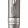 Ручка кулькова Parker SONNET UKRAINE Stainless Steel CT BP Тризуб біл. 84232_T001w