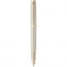 Ручка перьевая Parker IM Professionals Monochrome Champagne FP F 28 211