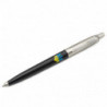 Ручка шариковая Parker JOTTER Originals UKRAINE Black CT BP Трезубец сине-желтый 15632_T0016u