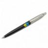 Ручка шариковая Parker JOTTER Originals UKRAINE Black CT BP Трезубец фигурный на фоне флага 15632_T1026u