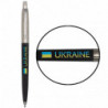 Ручка шариковая Parker JOTTER Originals UKRAINE Black CT BP Флаг + Ukraine желт-голуб. 15632_T1406u