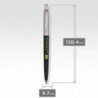 Ручка шариковая Parker JOTTER Originals UKRAINE Black CT BP Флаг + Ukraine желт-голуб. 15632_T1406u