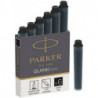 Картриджи Parker Quink Mini /6шт. черн. 11 510BK