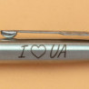Ручка кулькова Parker JOTTER UKRAINE Stainless Steel CT BP I Love UA 16132_T207b