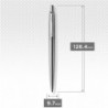 Ручка шариковая Parker JOTTER UKRAINE Stainless Steel CT BP З Україною в серці 16132_T208b