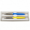 Набор Parker JOTTER UKRAINE Originals Blue CT GEL + Yellow CT BP (гелевая и шариковая ручка)