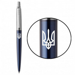 Ручка шариковая Parker JOTTER UKRAINE Royal Blue CT BP Трезубец 16332_T001w