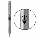 Ручка шариковая Parker URBAN UKRAINE Metro Metallic CT BP Трезубец 30335_T001b