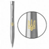 Ручка кулькова Parker URBAN UKRAINE Metro Metallic CT BP Тризуб жовт. 30335_T001y