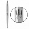 Ручка шариковая Parker JOTTER UKRAINE Stainless Steel CT BP Трезубец из колосков 16132_T059b