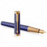 Ручка перова Parker INGENUITY Blue Lacquer GT FP F 60 211