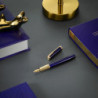 Ручка перова Parker INGENUITY Blue Lacquer GT FP F 60 211