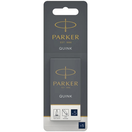 Картриджи Parker Quink /5шт. т.син. 11 416BLB5