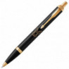 Ручка шариковая Parker IM Black GT BP Кролик 22032_Z201y