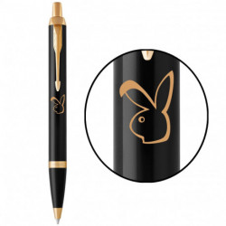 Ручка шариковая Parker IM Black GT BP Боевой Кролик 22032_Z202y