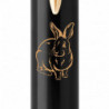 Ручка шариковая Parker IM Black GT BP Черный Водяной Кролик 22032_Z203y