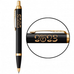 Ручка шариковая Parker IM Black GT BP Год Кролика 22032_Z211y