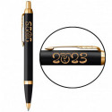 Ручка шариковая Parker IM Black GT BP Год Кролика 22032_Z211y