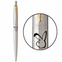 Ручка шариковая Parker JOTTER Stainless Steel GT BP Боевой Кролик 16032_Z202b
