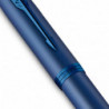 Ручка перова Parker IM Professionals Monochrome Blue FP F 28 111