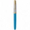 Ручка перова Parker PARKER 51 Premium Turquoise GT FP F 56 411