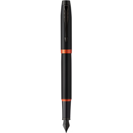 Ручка перова Parker IM Professionals Vibrant Rings Flame Orange BT FP F 27 111