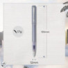 Ручка перьевая Parker VECTOR XL Metallic Silver Blue CT FP F 06 111